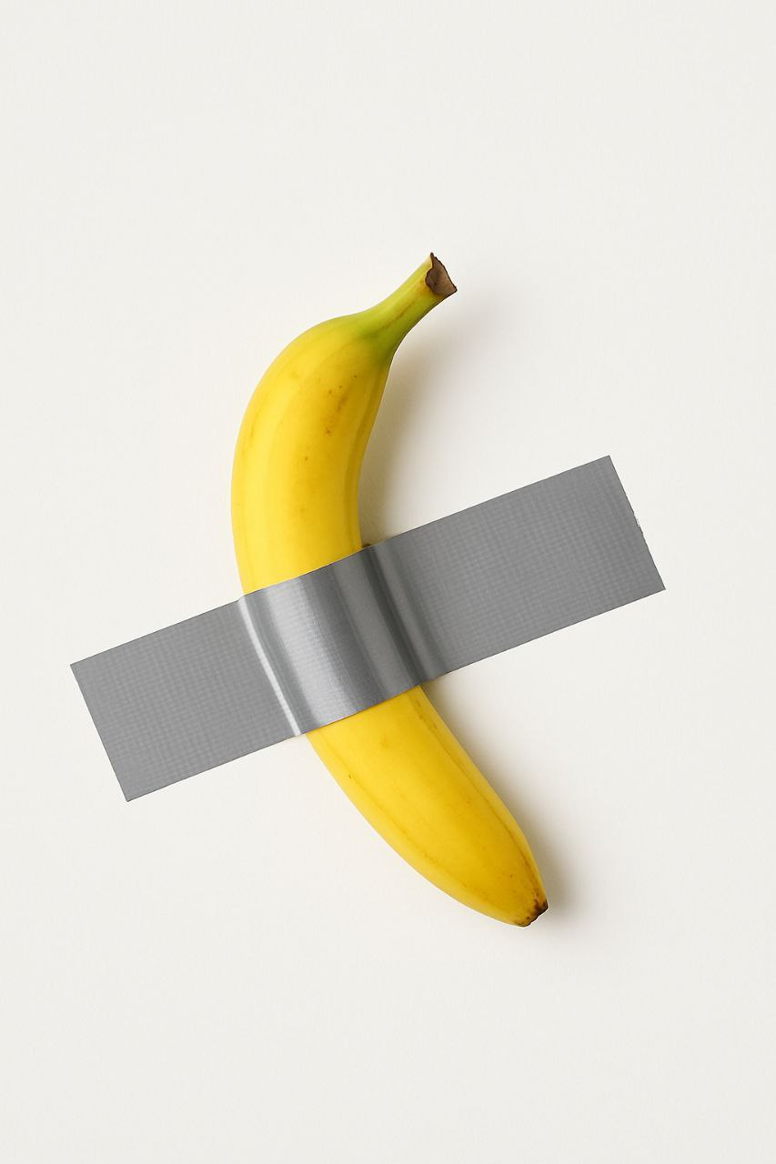 $BANANA Token Logo - Banana with Duct Tape